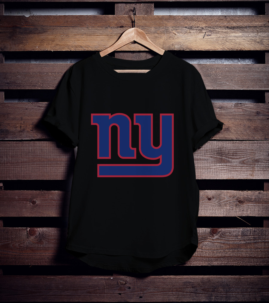 New York Giants Classic Blue And Red T-Shirt