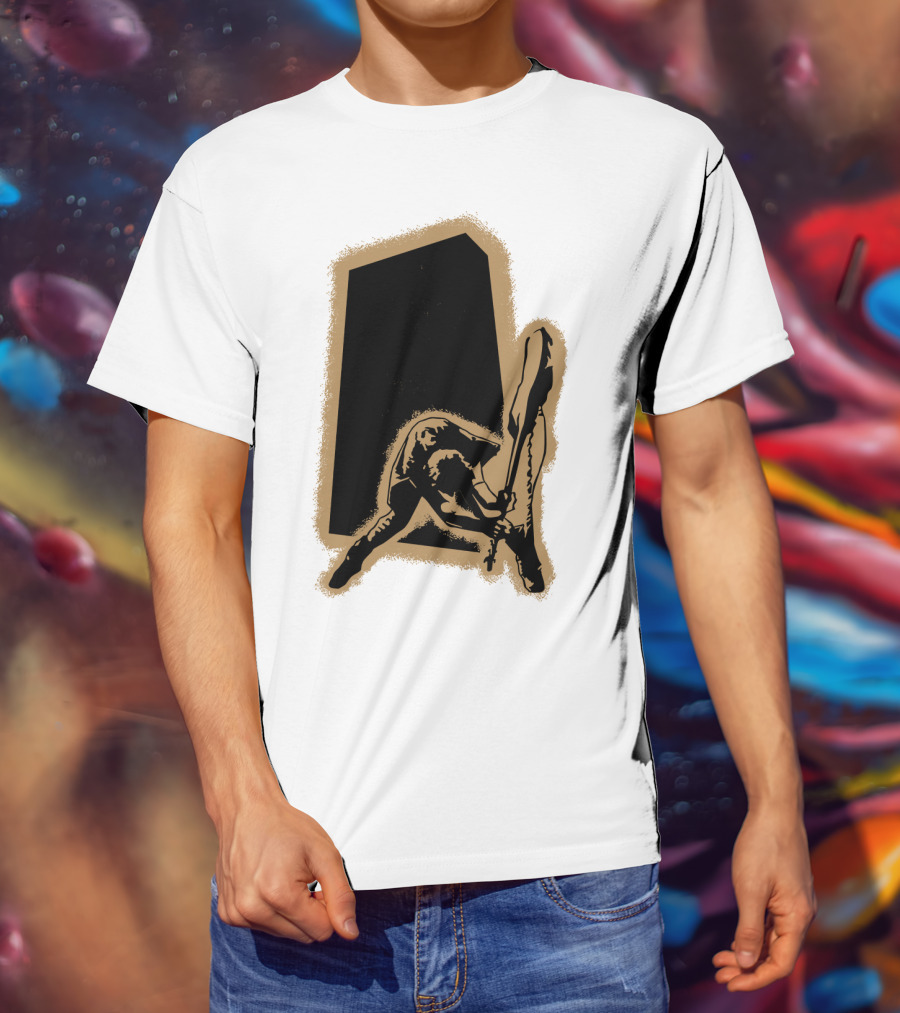 London Calling T.Rex Dinosaur Guitar Smash Iconic T-Shirt