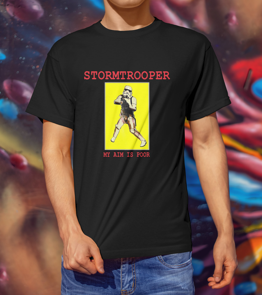 Stormtrooper My Aim Is Poor T-Shirt