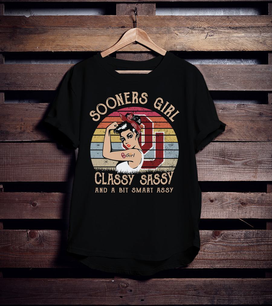 Sooners Girl Classy Sassy And A Bit Smart Assy T-Shirt