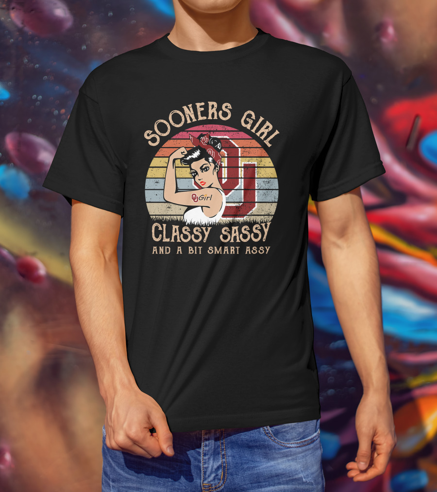 Sooners Girl Classy Sassy And A Bit Smart Assy T-Shirt