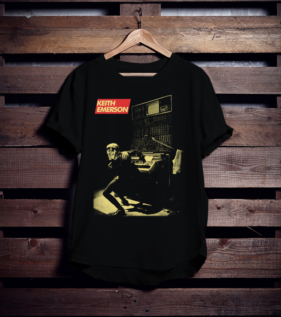 Keith Emerson Vintage Synthesizer Performance T-Shirt