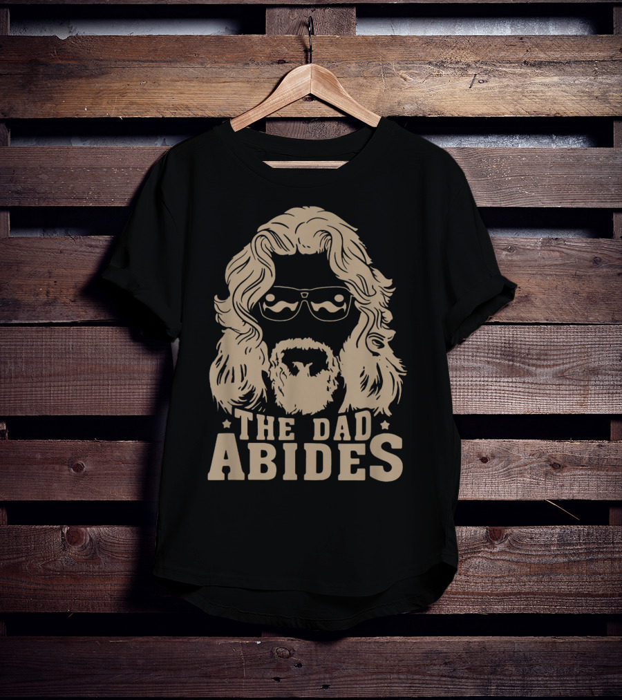 The Dad Abides Big Lebowski T-Shirt