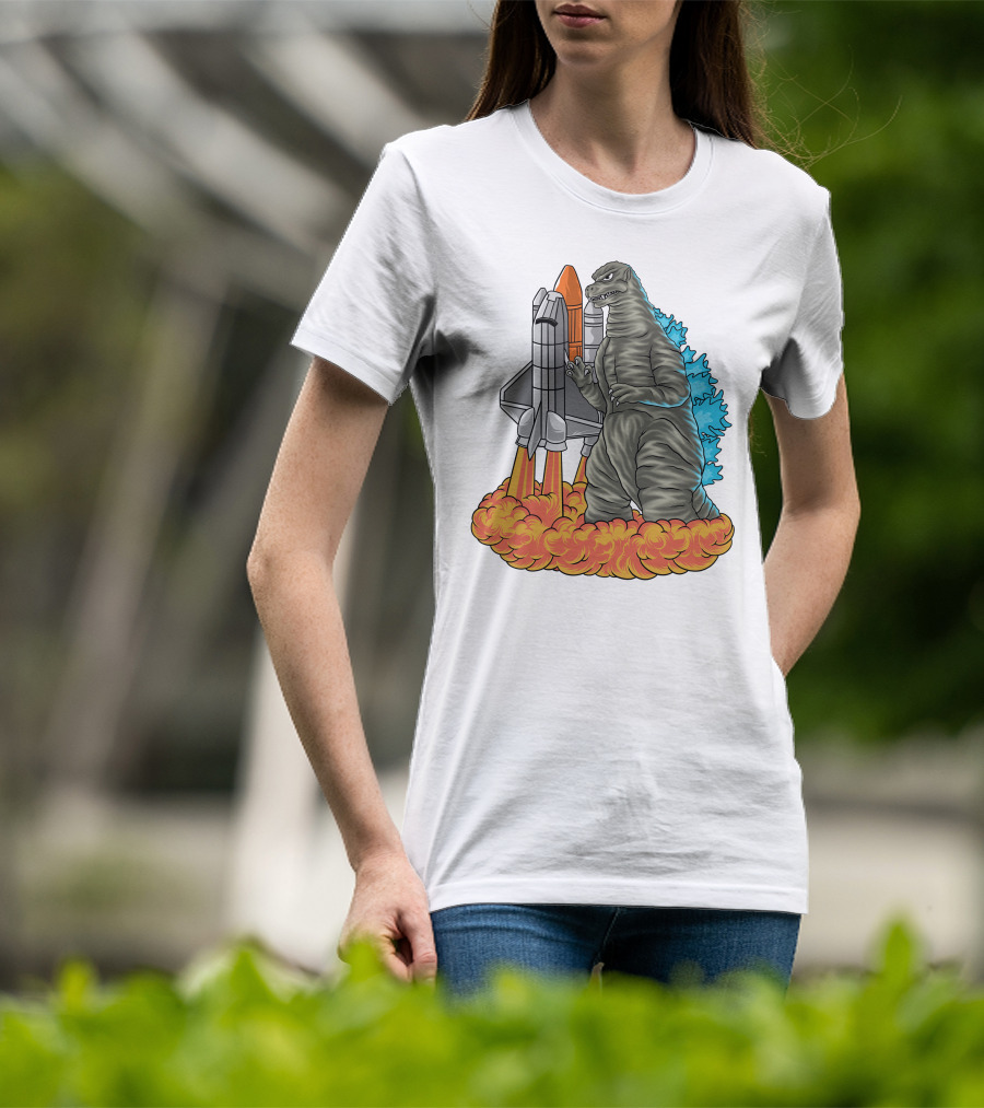 Rudal Zilla Rocket Monster Fusion T-Shirt