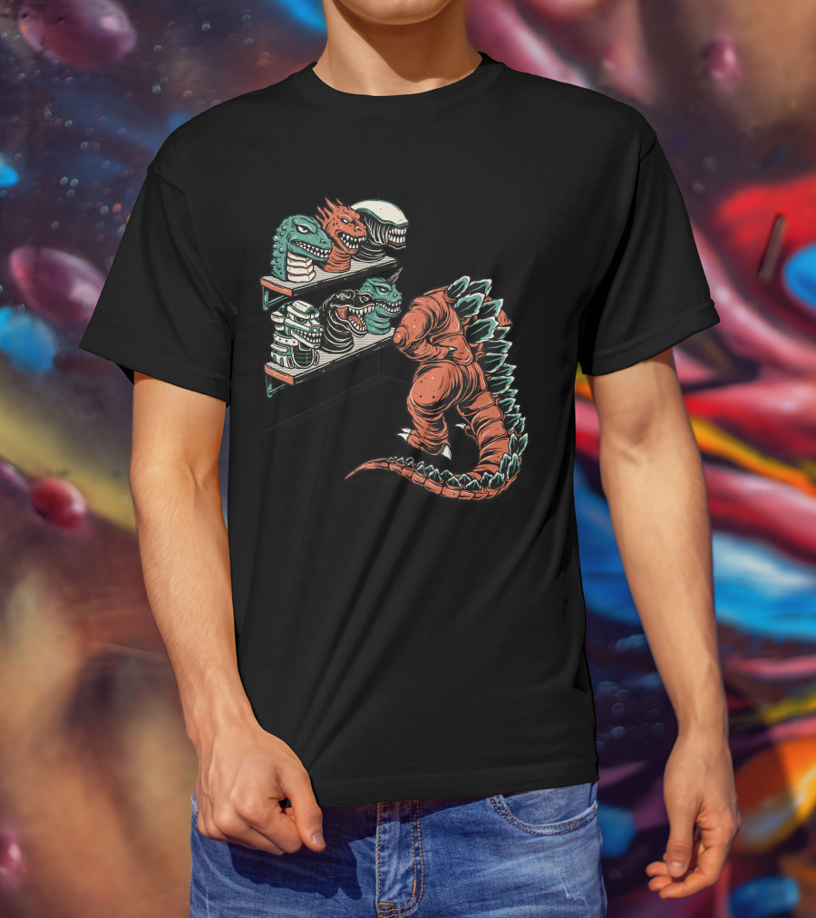 Put On A Happy Face Literally Monster Costume Options T-Shirt