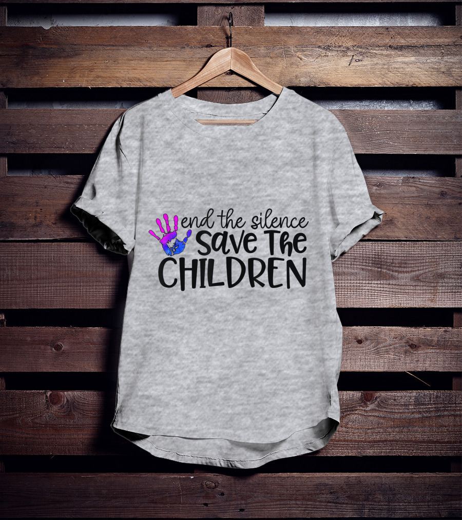 End The Silence Save The Children T-Shirt