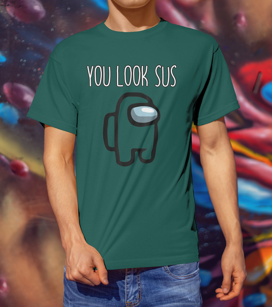 You Look Sus Among Game Us Gamer T-Shirt