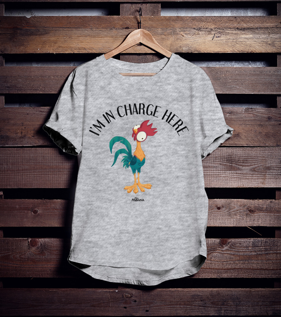 Disney Moana HeiHei I'm In Charge Here T-Shirt