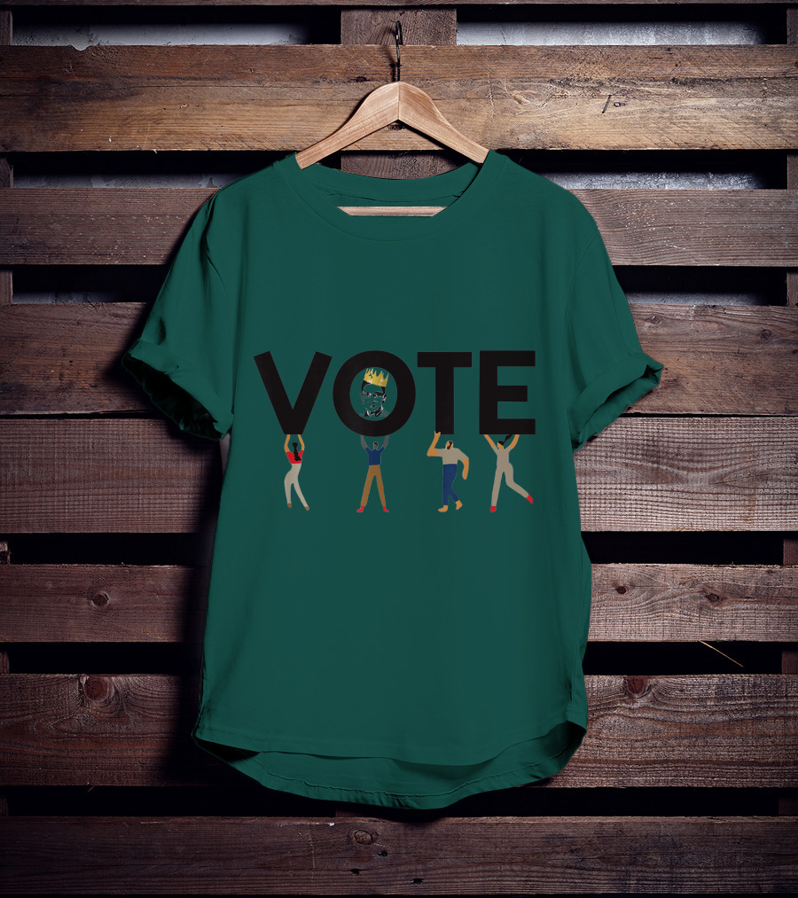 Vote Crown Carry Kings Pop T-Shirt