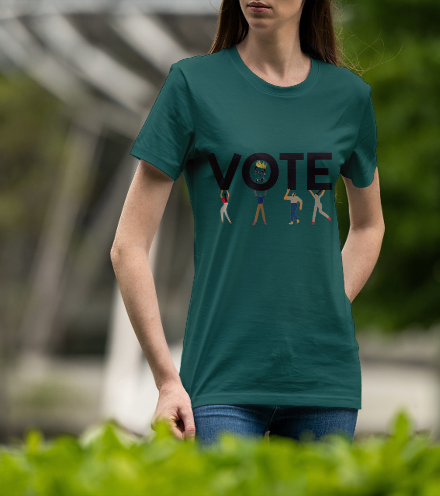 Vote Crown Carry Kings Pop T-Shirt