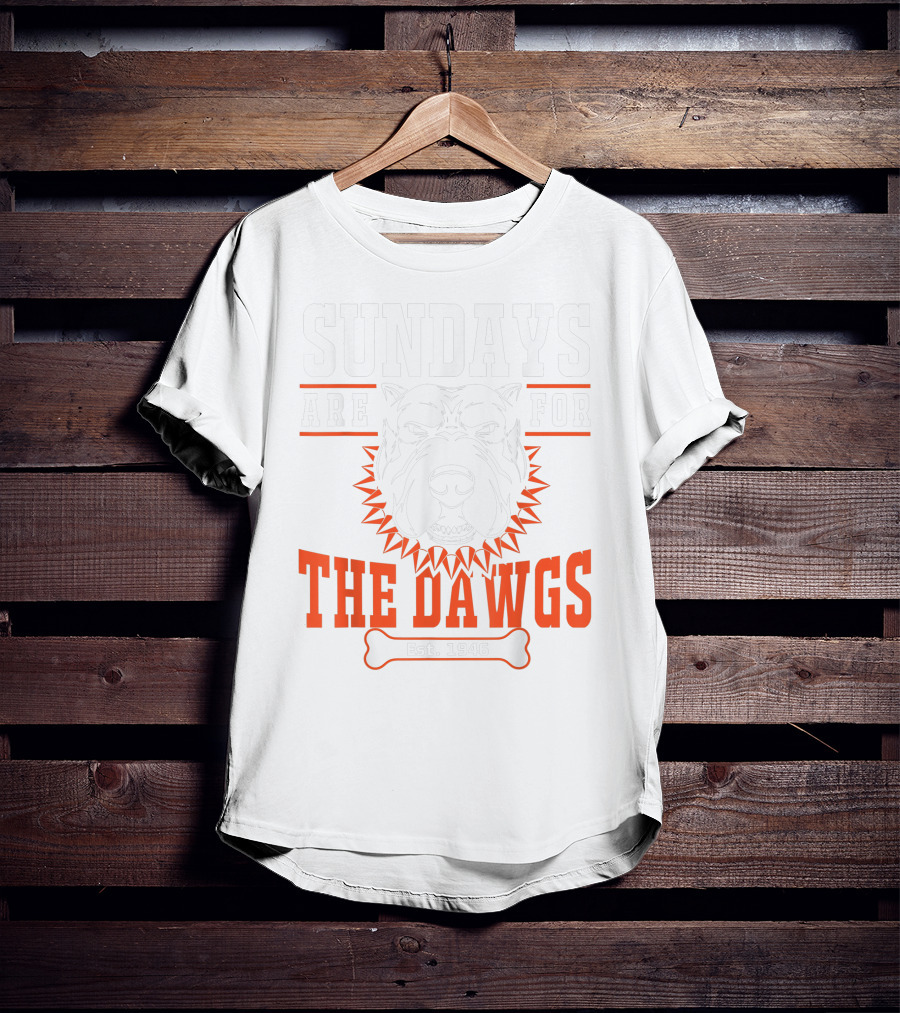 Sundays Are For The Dawgs Est. 1946 T-Shirt