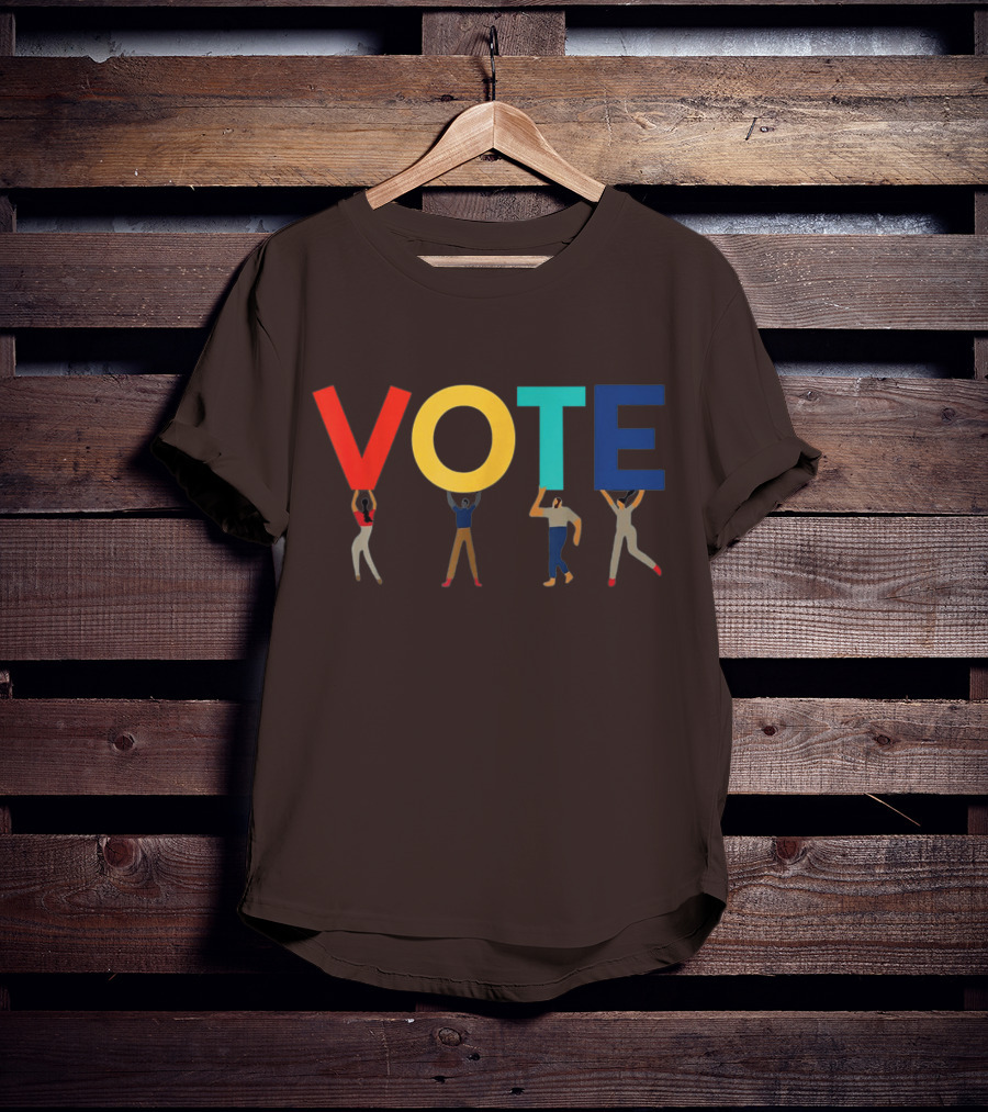 VOTE Patriotic United Colors Representation T-Shirt
