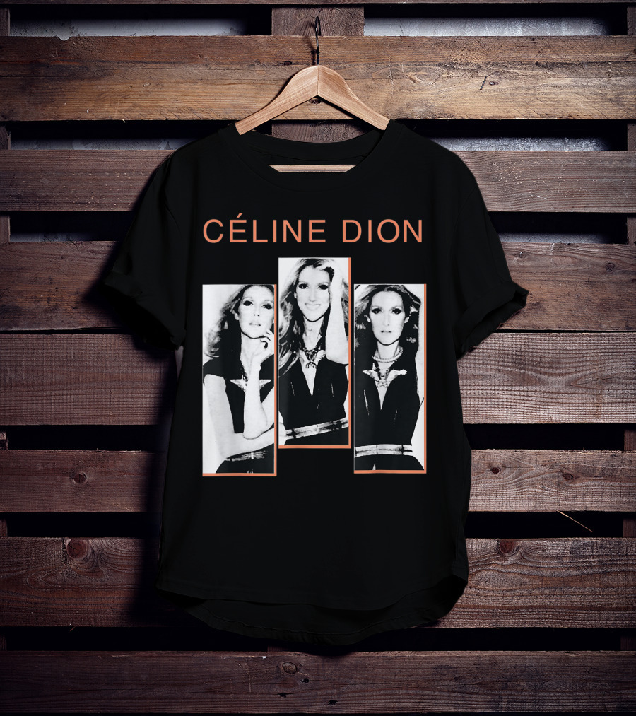Céline Dion My Heart Sans Attendre Go On T-Shirt