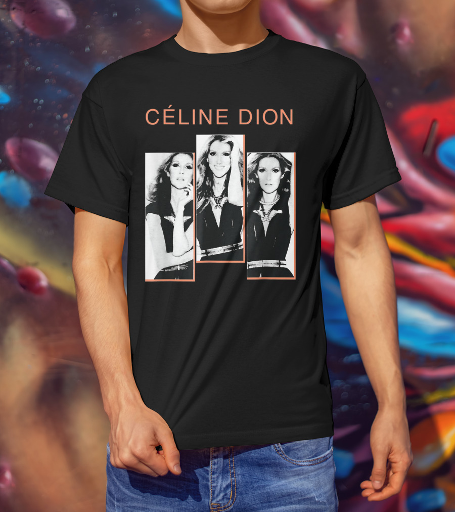 Céline Dion My Heart Sans Attendre Go On T-Shirt
