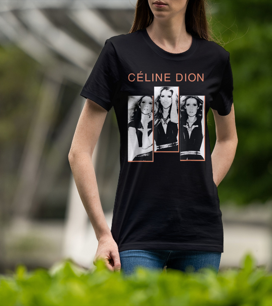 Céline Dion My Heart Sans Attendre Go On T-Shirt