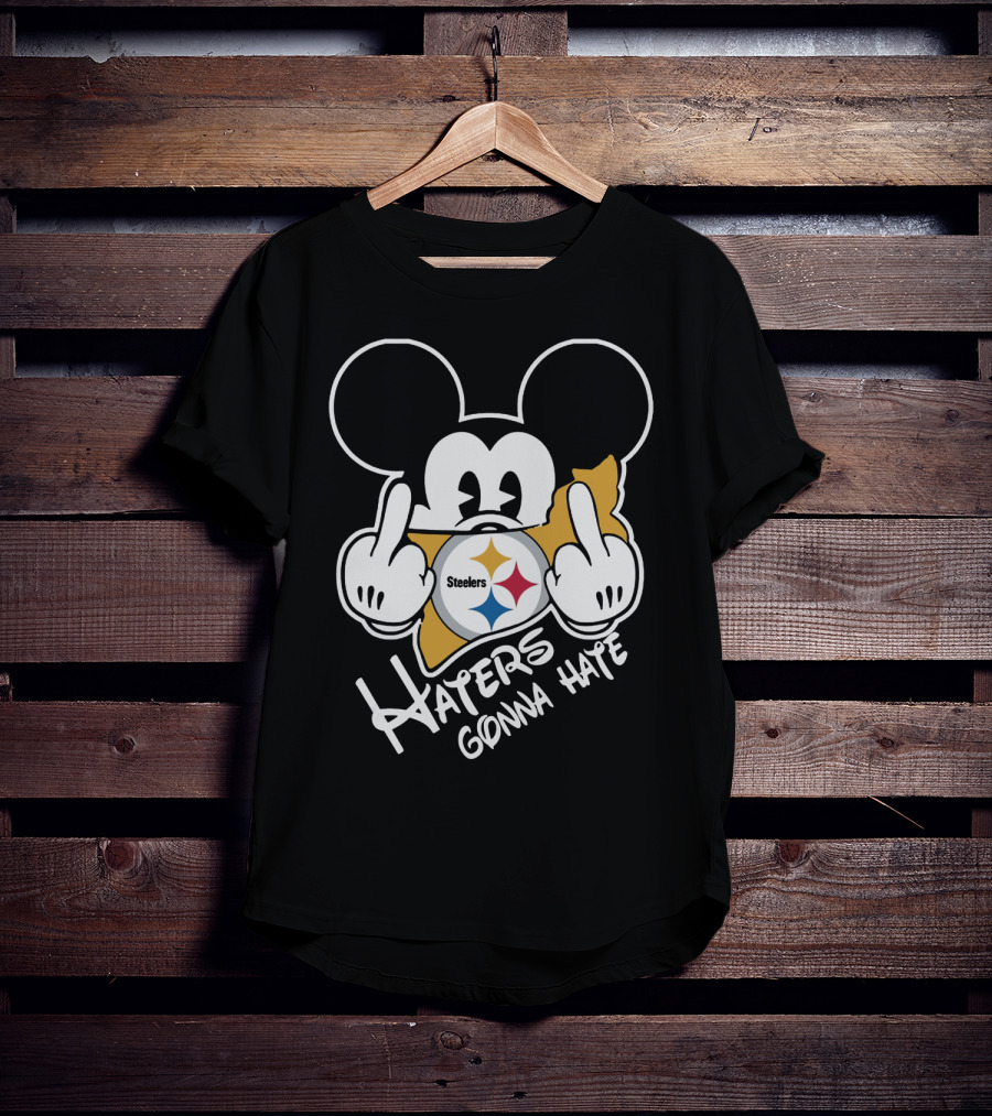 Steelers Haters Gonna Hate Mickey Style T-Shirt