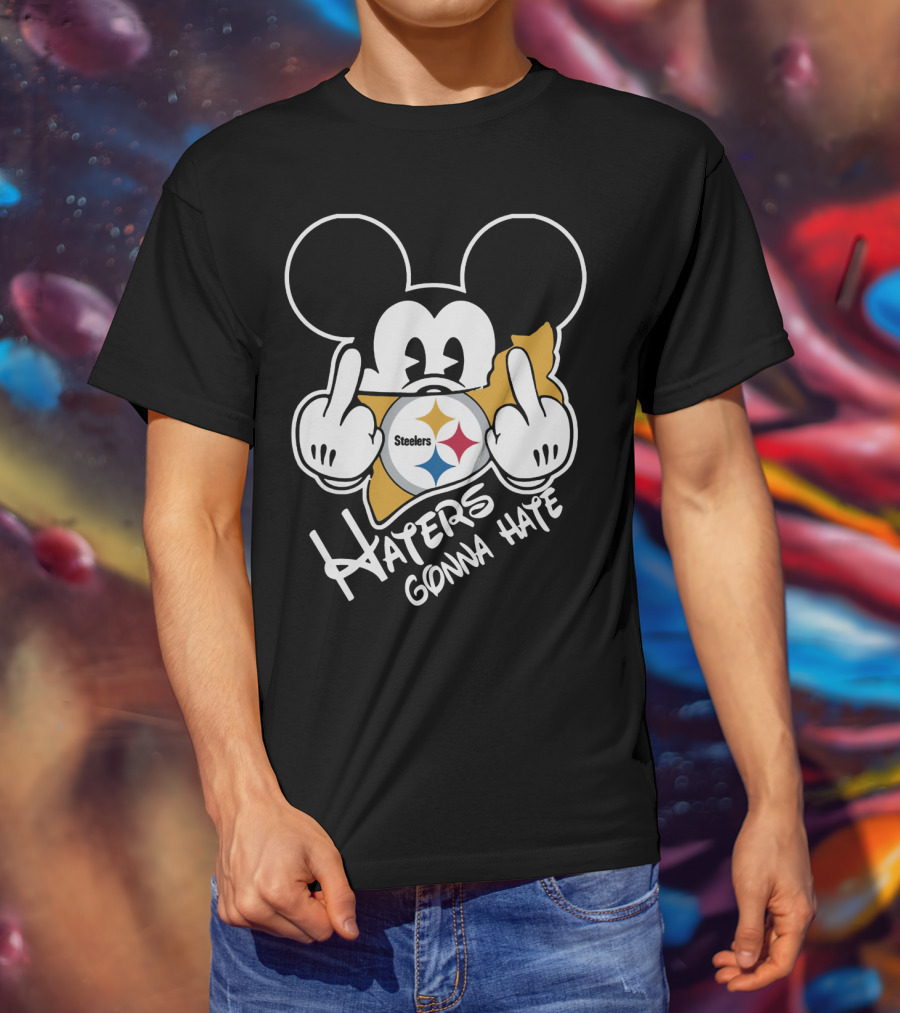 Steelers Haters Gonna Hate Mickey Style T-Shirt