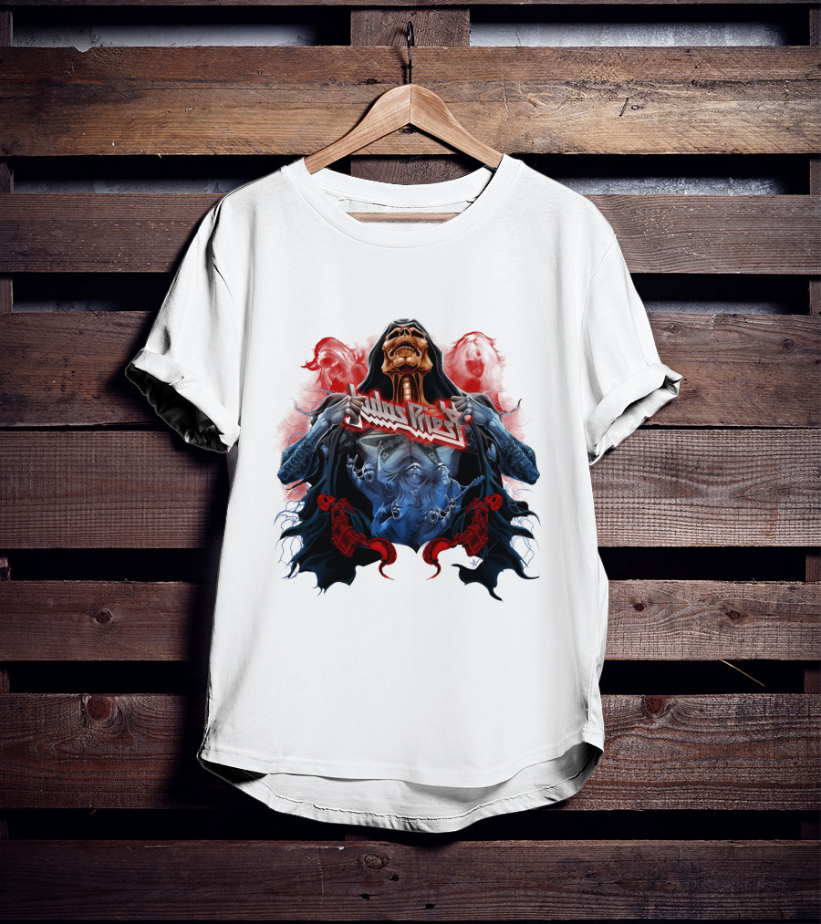 Judas Priest DH 89 Screaming For Vengeance Skeleton T-Shirt
