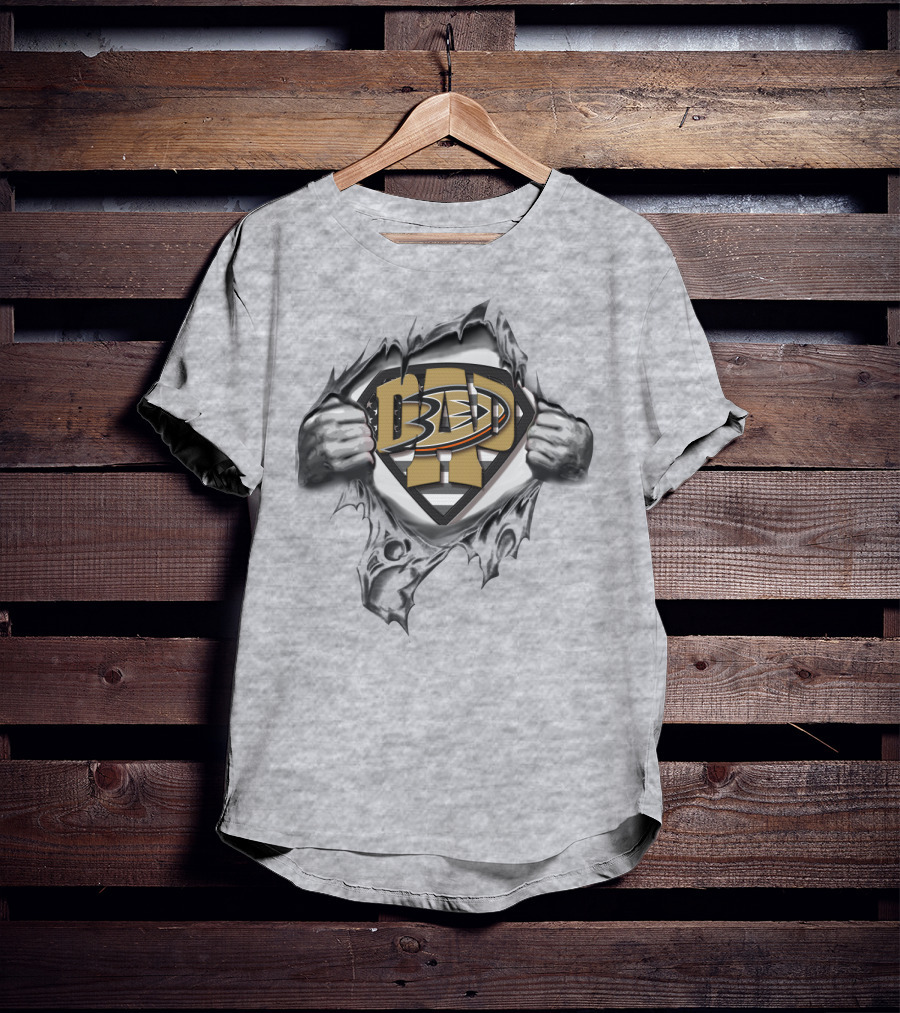 SUPERDAD Anaheim Ducks Hockey Fan Hero T-Shirt