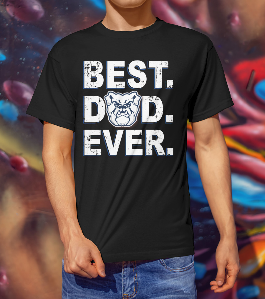 Best Dad Ever Butler Bulldogs T-Shirt