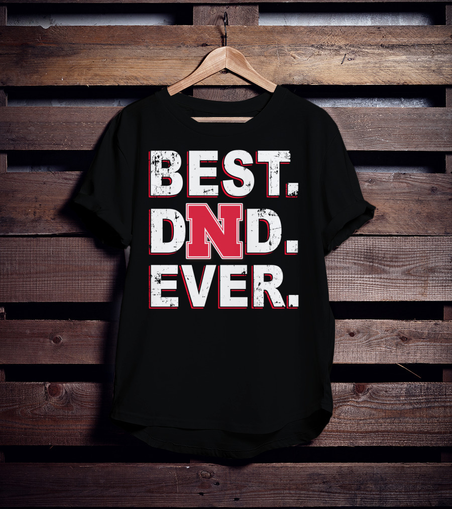 Best Dad Ever Nebraska Cornhuskers N T-Shirt