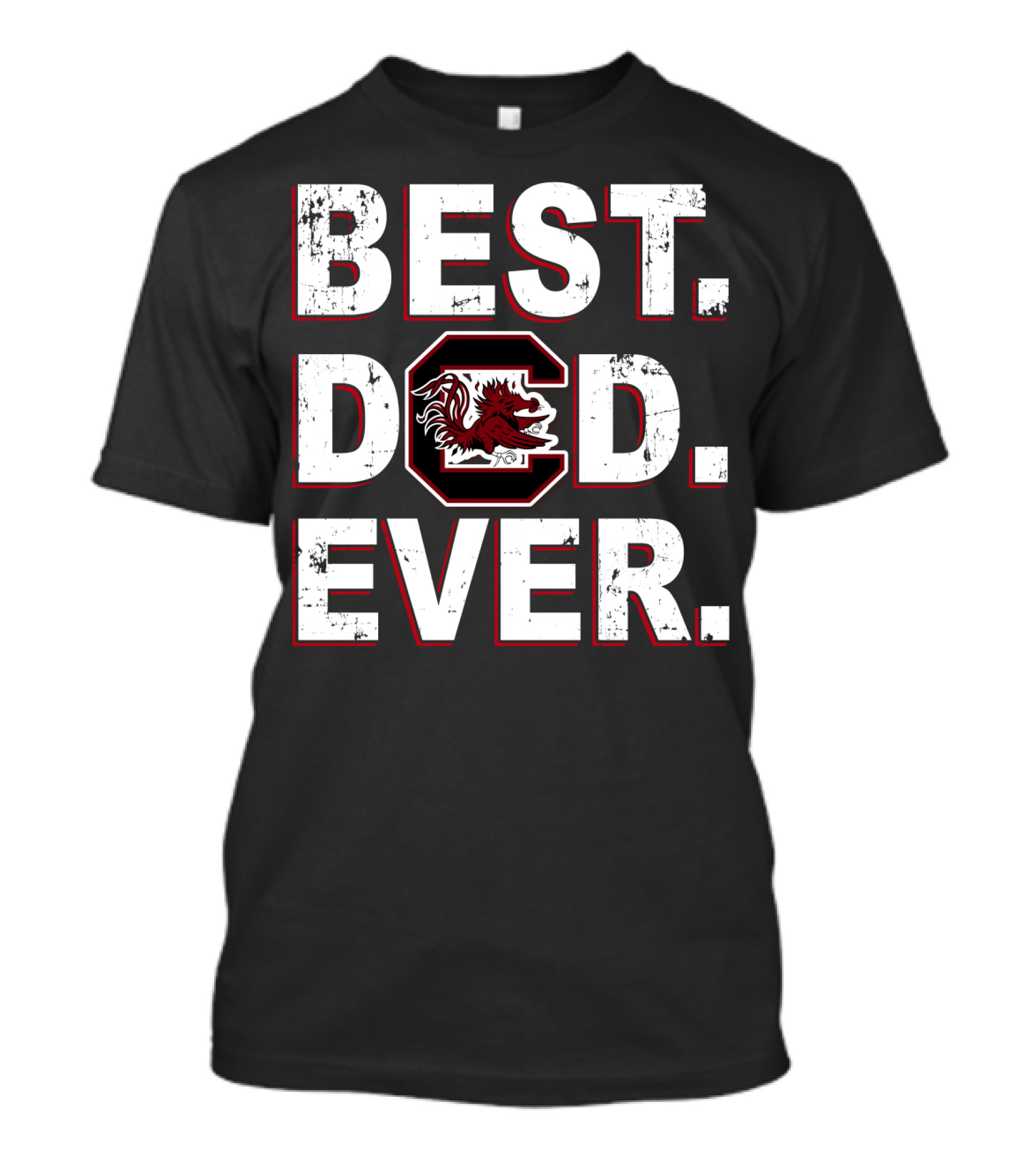 Best Dad Ever South Carolina Gamecocks T-Shirt