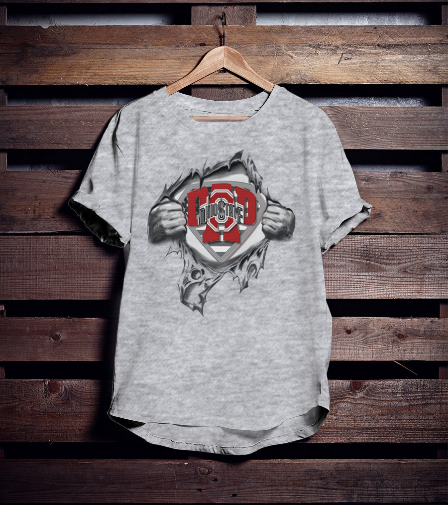 Ohio State Superdad Buckeyes Hero Emblem T-Shirt