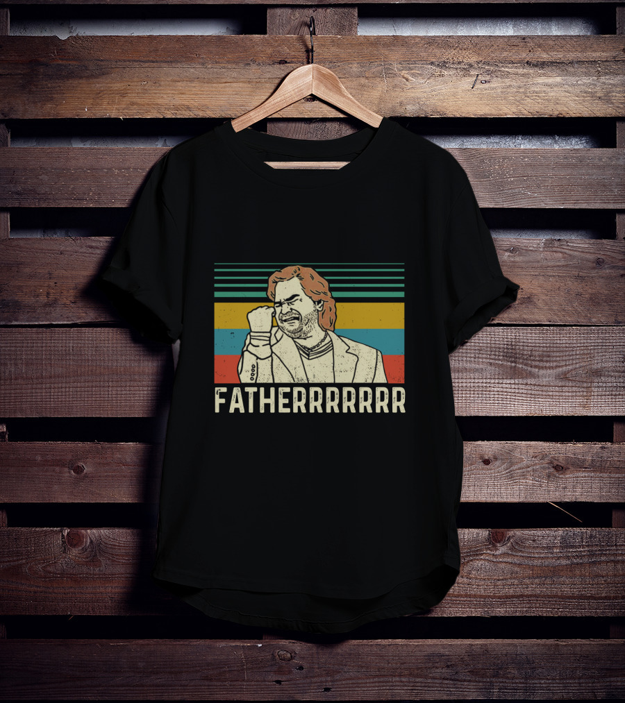 Matt Berry Fatherrrrrrr Retro Style Vintage T-Shirt