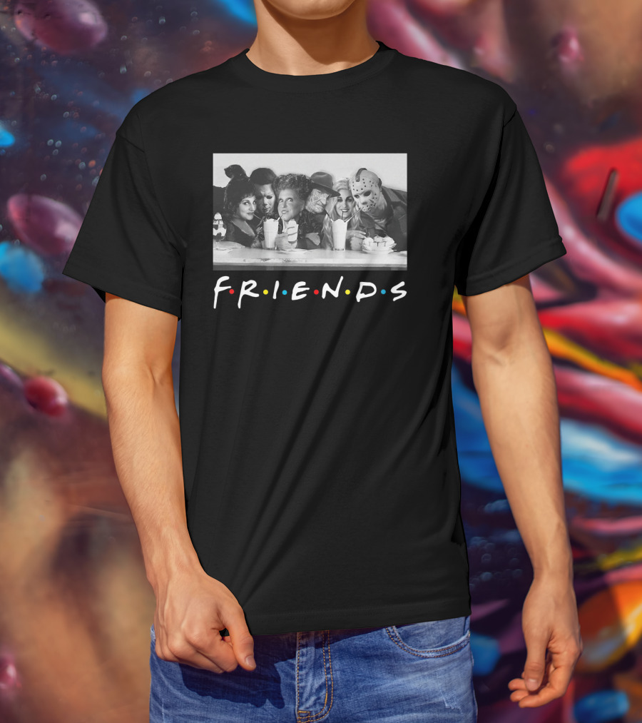 Hocus Pocus Horror Movie Icons Friends T-Shirt