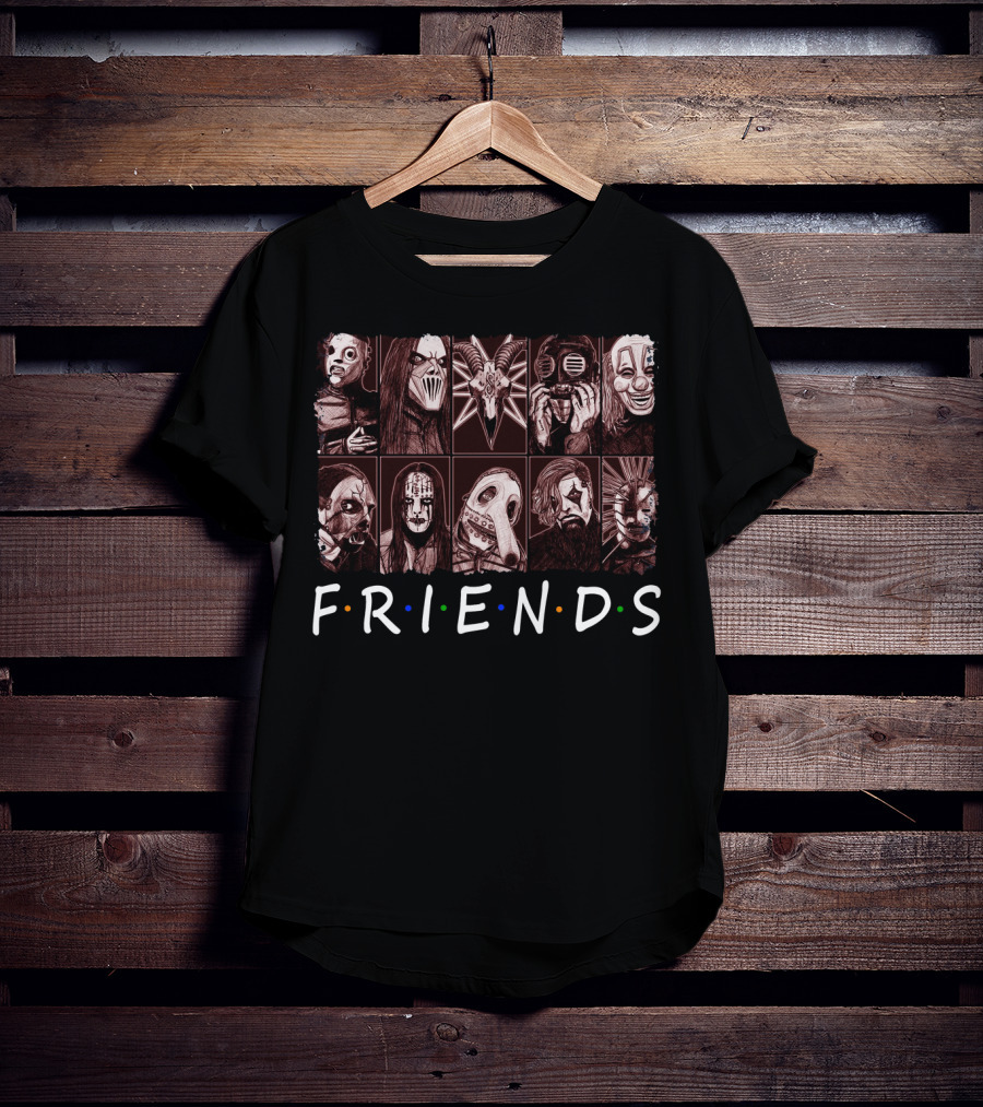 Slipknot Masks Friends Parody With Iconic Horror T-Shirt