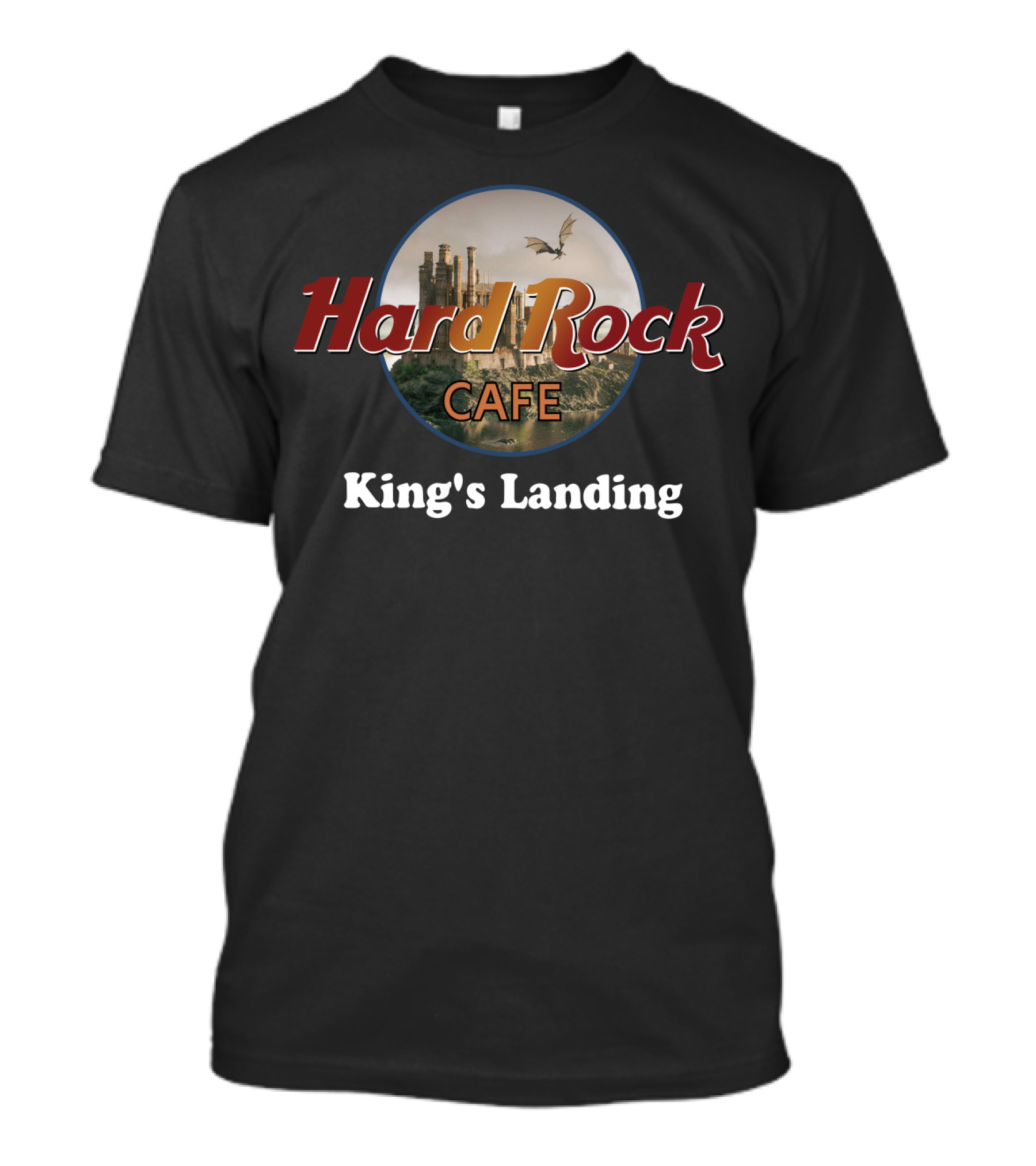 Hard Rock Cafe King's Landing Castle Dragon T-Shirt