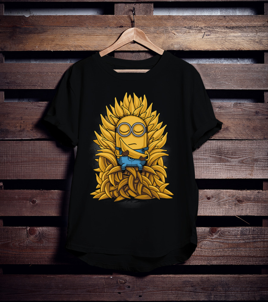 Minion Banana Throne Game Of Thrones Crossover T-Shirt