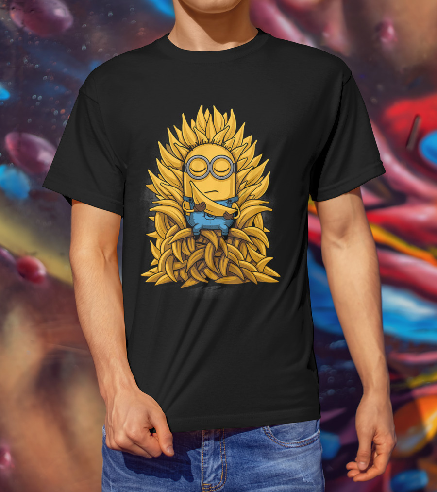 Minion Banana Throne Game Of Thrones Crossover T-Shirt