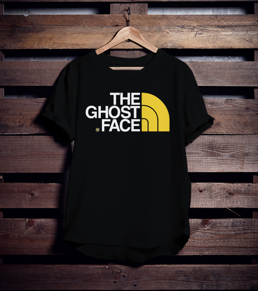 Wu Tang Clan The Ghost Face North Face Logo T-Shirt