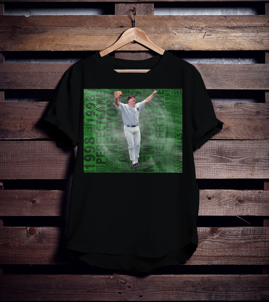 David Wells 1998 New York Yankees Perfect Game T-Shirt
