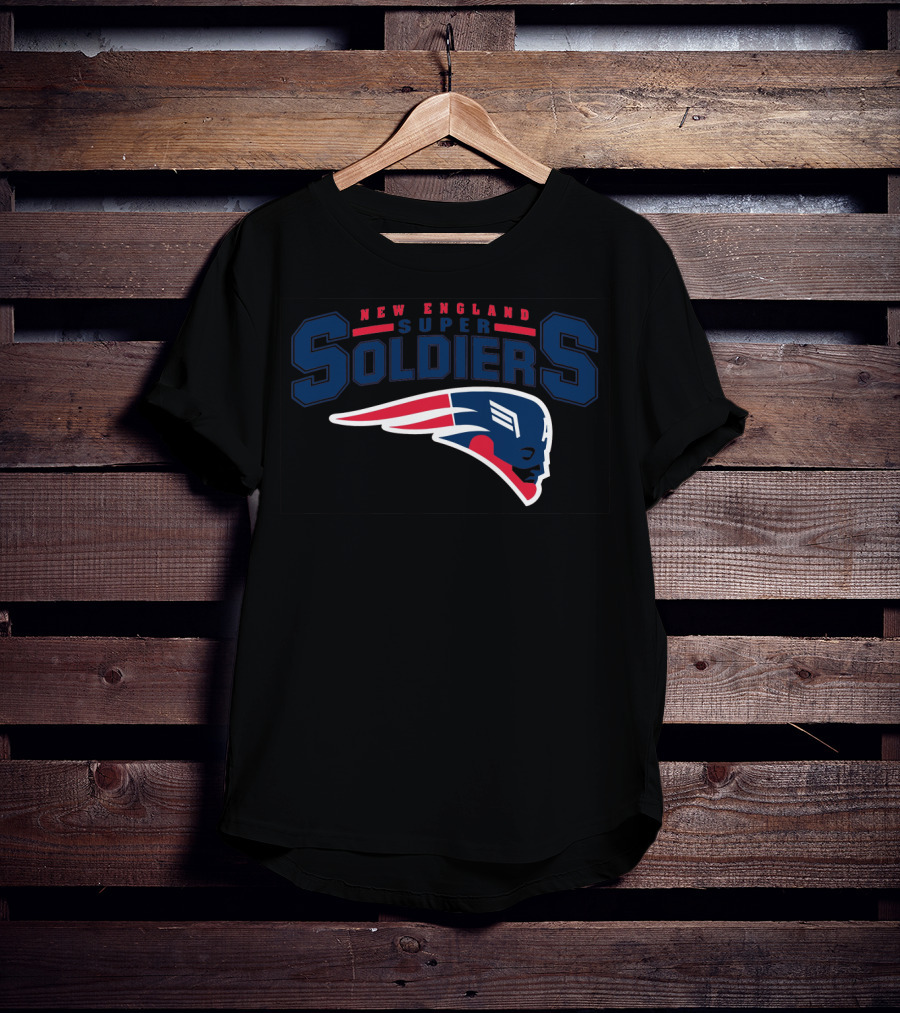 New England Super Soldiers Patriotic Hero T-Shirt
