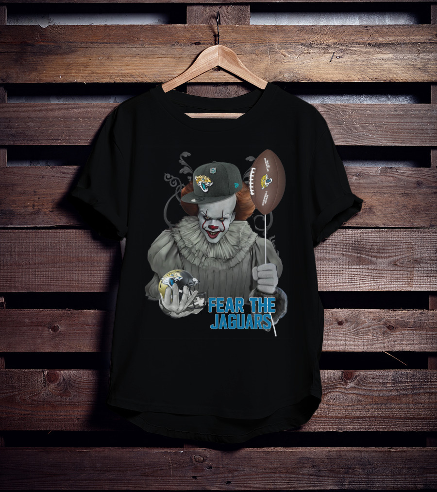 Pennywise Fear The Jaguars Nfl Jacksonville Football T-Shirt