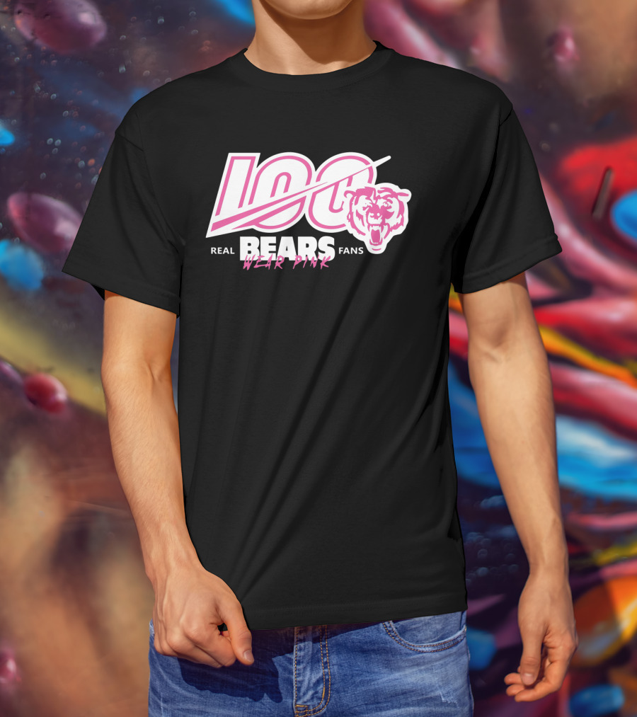 Real Bears Fans Wear Pink T-Shirt