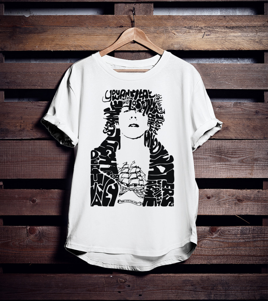Lp Lost On You Uprising Departure Waters Stormy Seas By Paul Attwood T-Shirt