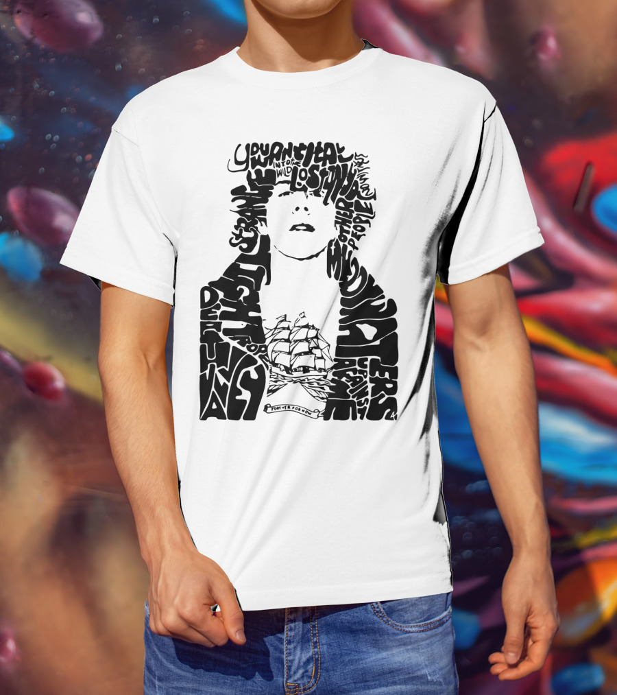 Lp Lost On You Uprising Departure Waters Stormy Seas By Paul Attwood T-Shirt