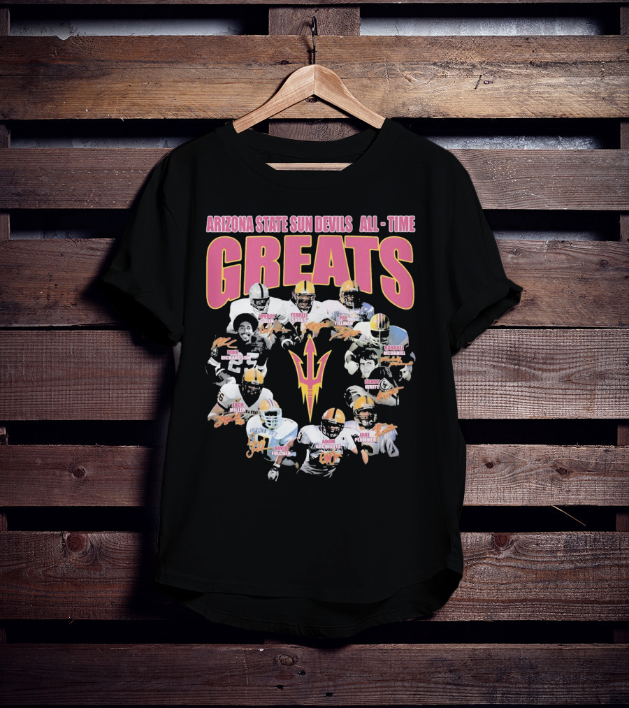 Arizona State Sun Devils All-Time Greats T-Shirt