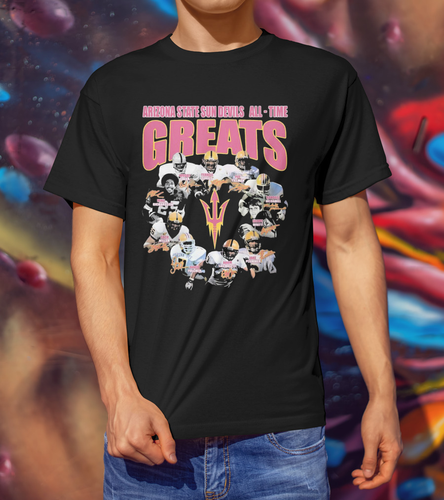 Arizona State Sun Devils All-Time Greats T-Shirt