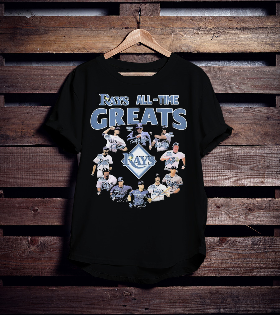 Rays All-Time Greats Tampa Bay Rays T-Shirt