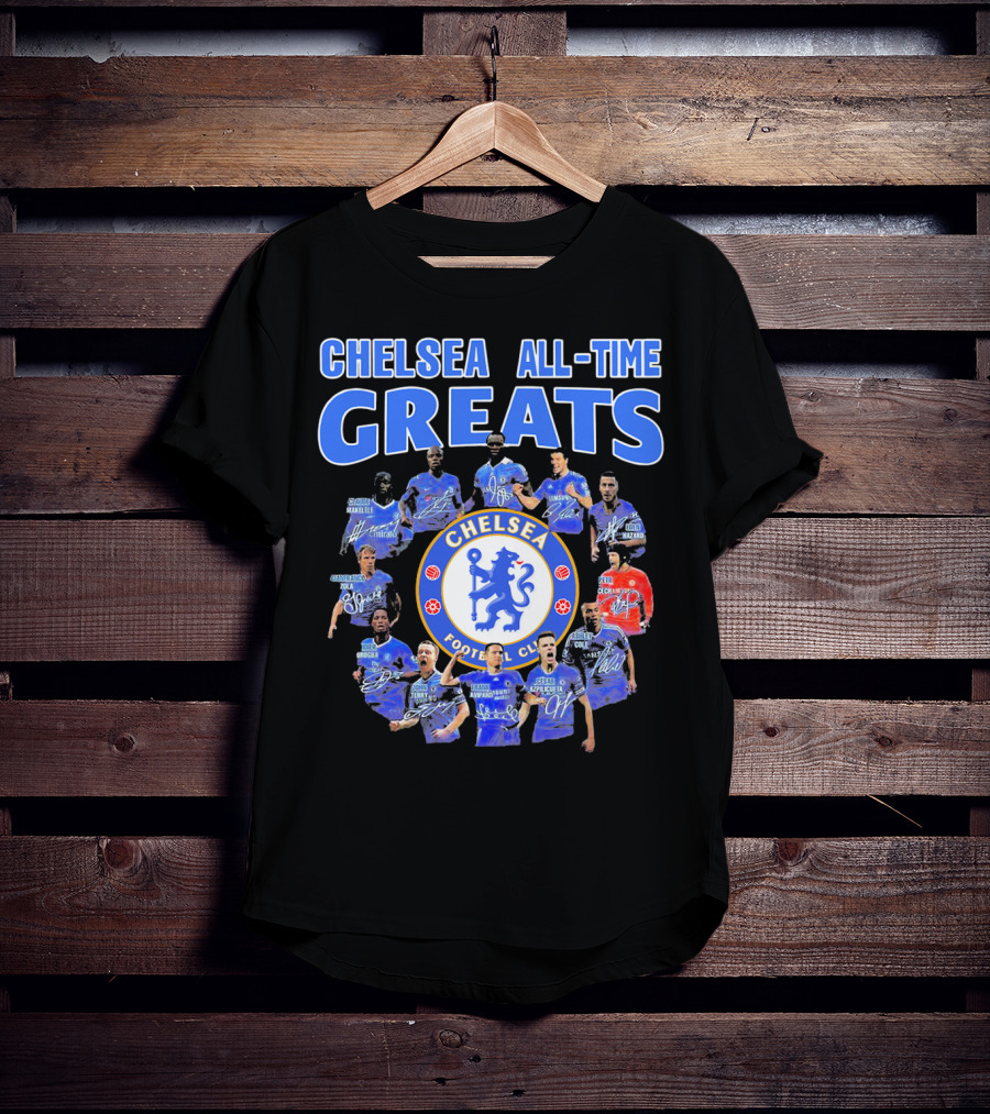 Chelsea All-Time Greats Featuring Legends Of Chelsea Football Club T-Shirt