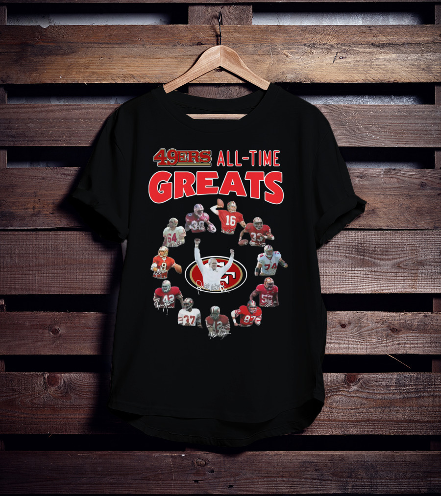 49ers All-Time Greats T-Shirt