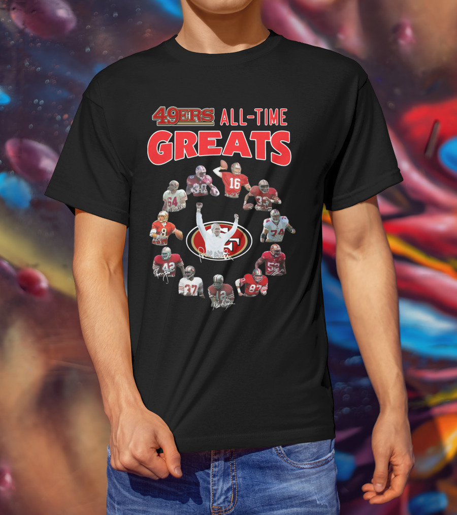 49ers All-Time Greats T-Shirt