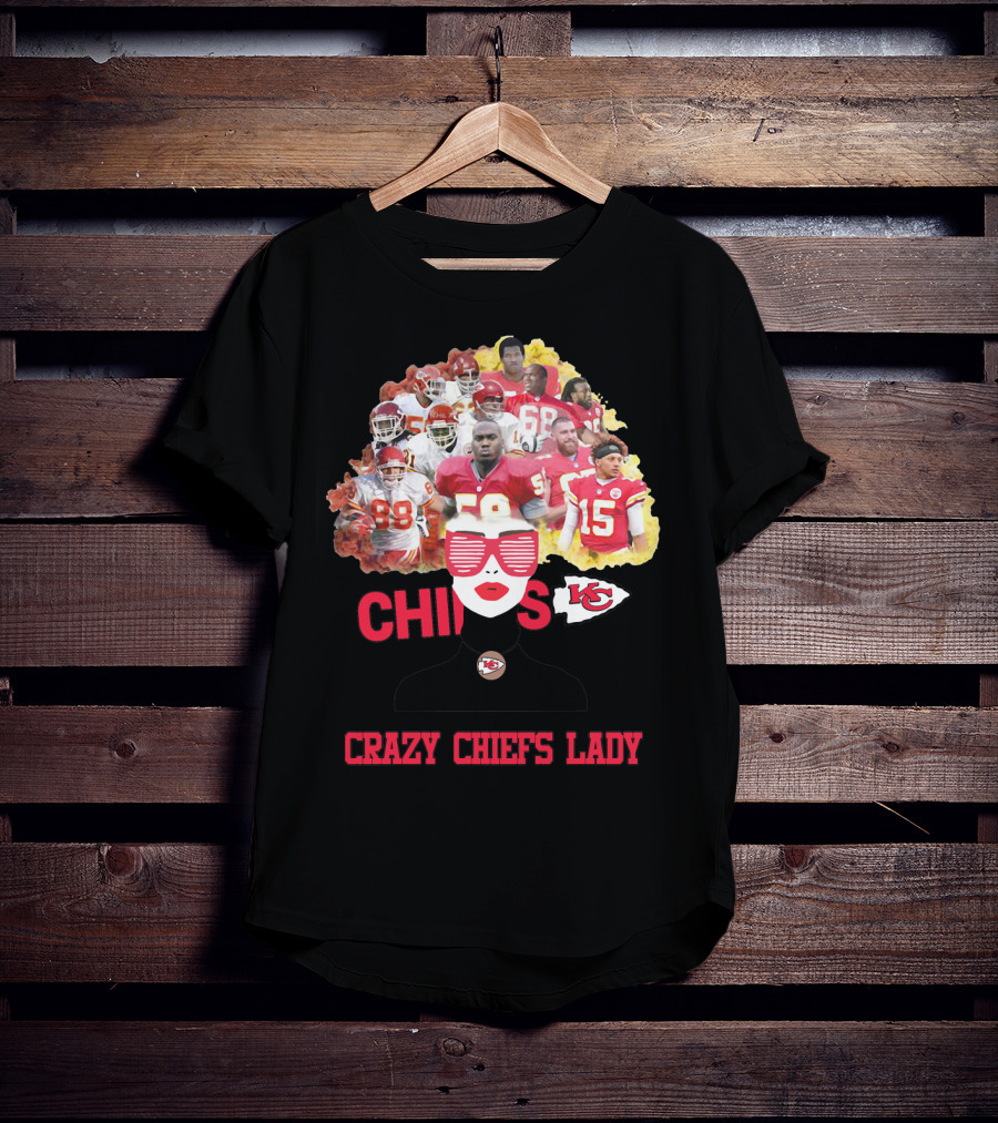 Crazy Chiefs Lady Chiefs Kansas City T-Shirt