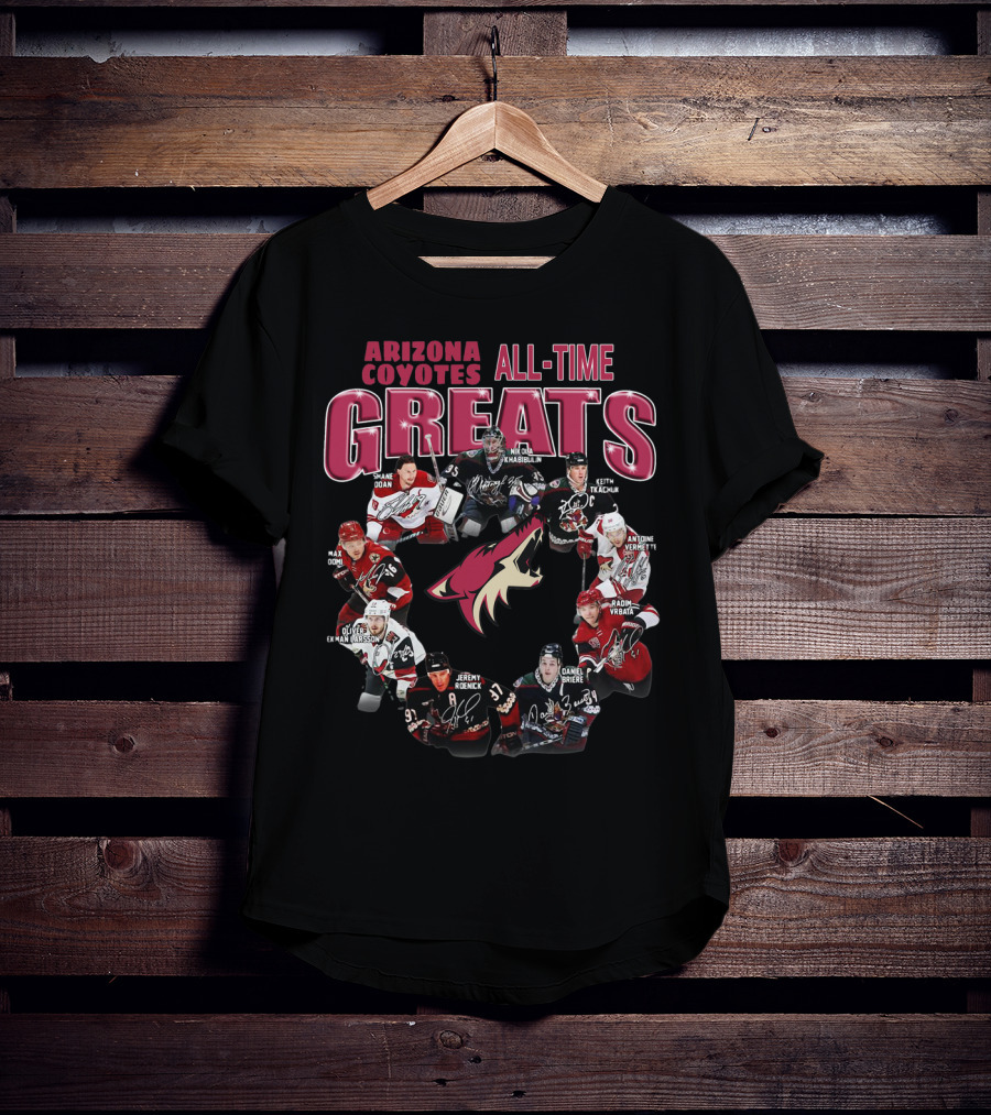 Arizona Coyotes All-Time Greats T-Shirt