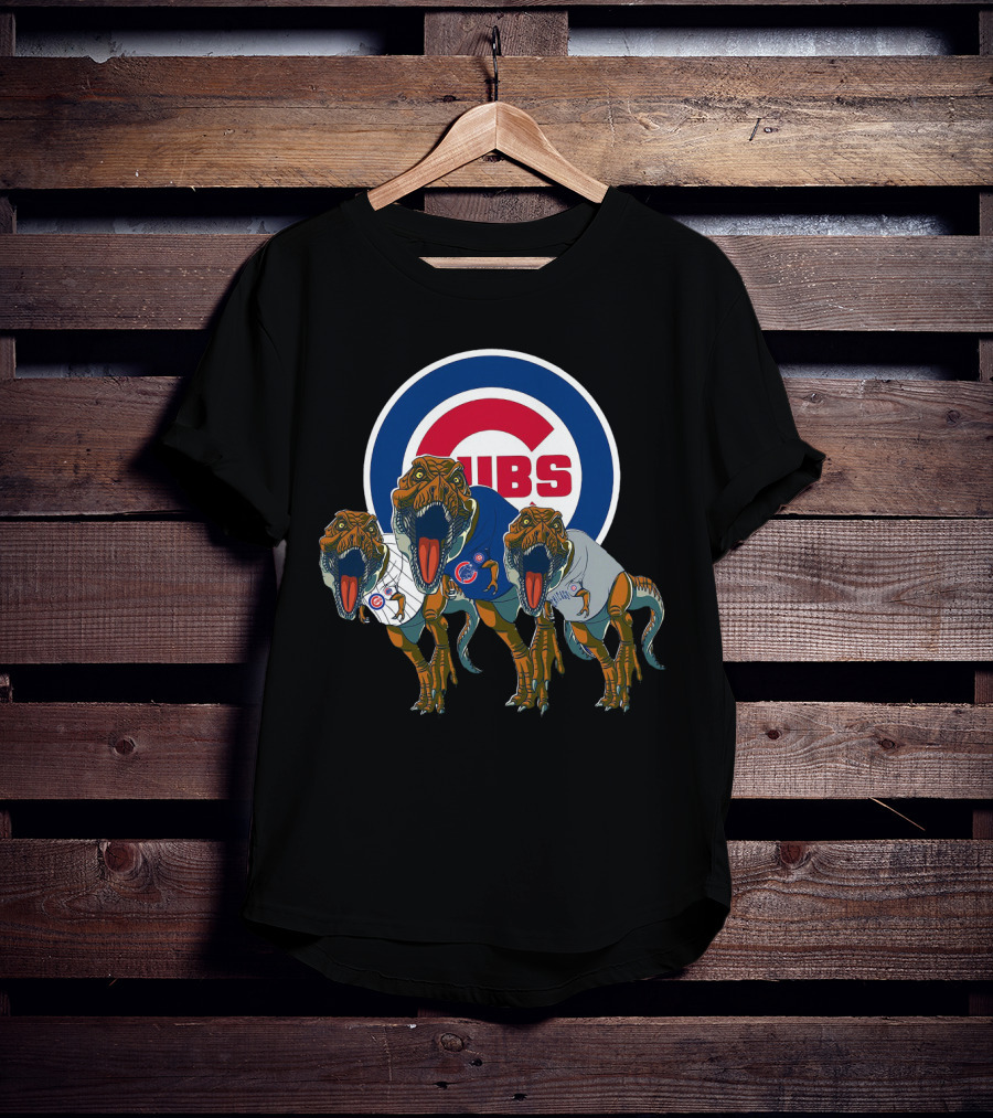 Cubs Logo T-Rex Trio T-Shirt