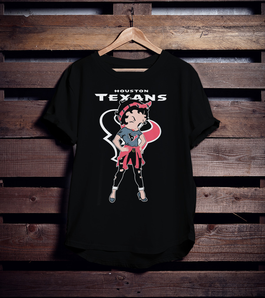 Houston Texans Girl Character T-Shirt
